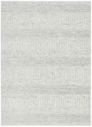 Floor Rug Modern ivory simple 100% Wool hand knotted 160 x 230cm Privilege