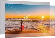 Screen Projector Screen Wall Hanging ALR High Gain Anti Light Cinema Projection Screen for 4K Projector Projection Screens(100 inch)