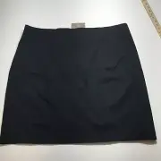 J. Jill Pencil Skirt Womens 3X NWT Black Ponte Pull On Comfort Corpcore Career