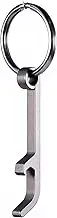 Xthel Titanium Keychain Beer Bottle Opener with Stainless Steel Key Rings（XKBO-901）