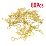 80* Durable Body Clips Body Pins For 1/10 RC Car Truck Buggy Truck Replacement