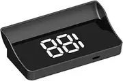Car Mounted HUD Head up Display GPS Display KM/h White KM/H