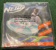 Nerf Light Up Flying Disc Multi Color New