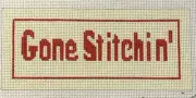 Point of It All Designs by Gail Gone Stitchin' Needlepoint Canvas Hand Painted