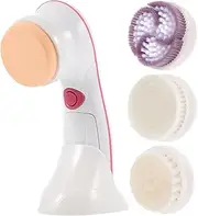 VICASKY Electric Facial Cleansing Brush Scrubber Deep Cleanser for Face Exfoliation for Makeup Removal and Blackhead Elimination for All Skin Types