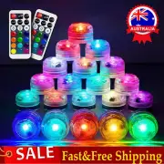 Fish Tank LED Light SubmersibAT Aqua Small Ball Underwater Remote Control Candle