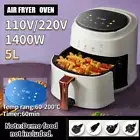 Electric 5L Air Fryer Kitchen Large Capacity Convection Oven 1400W Without Oil