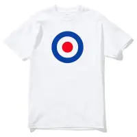 在飛比找蝦皮商城優惠-Target 藍紅 標靶 短袖T恤 白色 潮T復古偉士牌Mo