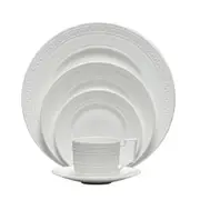 Wedgwood Intaglio 5pc Place Setting Set of 5 - White