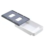 Under Desk Study Table Drawer Tray Pencil Storage Organizer Box Holder Case