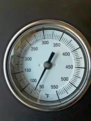 BBQ Pit/Smoker/Grill 3" Dial Thermometer 4" Stem