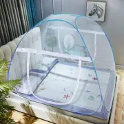 Pop-Up Mosquito Net Tent for Beds Portable Folding Design with Net Bottom for...