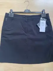 NWT Golfino Ladies Techno Stretch Skort 1369124 890 Black Sz 8 10 12 NEW