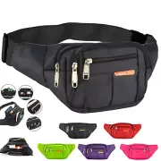 Fanny Pack Waist Bag Men Women Cross body Shoulder Hip Belt Sport Travel Pouch