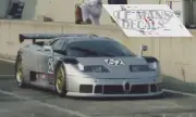 Decals Bugatti EB110 Le Mans Test 1996 62 1:32 1:43 1:24 1:18 slot decals