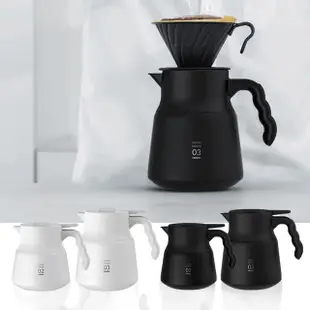 【HARIO】V60 VHSN系列雙層真空不鏽鋼保溫咖啡壺PLUS 03 800ml 黑色(保溫 咖啡壺)