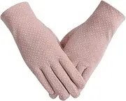 [LEIXIUSM] Summer Sunscreen Lace Gloves Outdoor Touch Screen Cycling Gloves