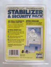 Window Air Conditioner A/C Stabilizer and Security Pack White NEW IN PACKAGE