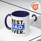 Best Dad Ever Club Coffee Best Dad Gift 11oz Mug Dishwasher & Microwave Safe