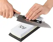 TAIDEA 1000/3000 Grit Combination Corundum Whetstone Dual-Sided Knife Sharpening Stone for Kitchen Knives