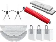 Compatible with Roborock S7 MaxV Ultra Accessories Dust Bin Filter Main Brush Mop Cloth Dust Bag S7maxv Plus Vacuum Cleaner Spare Parts (Color : S7 MaxV Pack v1)