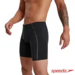 【SPEEDO】男 運動四角泳褲 PRO ECOEND+(黑)