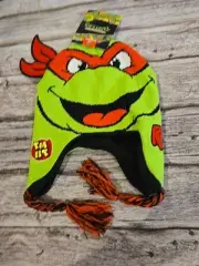Teenage Mutant Ninja Turtles TMNT Beanie Hat Nickelodeon RAPHAEL RED NWT(C2)