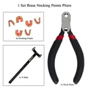 Archery Nocking Points Pliers Bow String Nocking T Ruler Archery Compound Bow