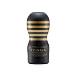 日本TENGA PREMIUM 10周年限量紀念杯深管口交型自慰杯黑金緊實/男用情趣用品打手槍飛機杯成人玩具鄉民神器