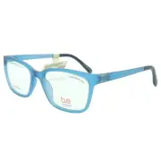 Bio Eyes BE 14 Jasmine Blue Eyeglass Frames 52 17 140