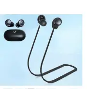 For Anker Soundcore Space A40 Sound Wide BT Earphones Silicone Anti Loss Rope