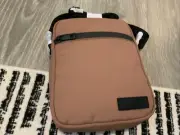 Ted Baker London Tan Paper Touch Nylon Flight Bag NWT O/S