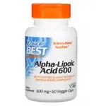 美國 ALPHA-LIPOIC ACID α-硫辛痠600MG 180粒/瓶【熊熊海外購】