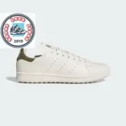 adidas Stan Smith Golf Full Grain Leather JH6156 Off White/Olive Strata Unisex