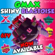✨ SHINY GMAX BLASTOISE ✨ 6IV HIDDEN ABILITY✨ ISLE OF ARMOR ✨Pokemon Sword Shield