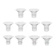 10 Silicone Flange Inserts for Comfortable Pumping 13mm 15mm 17mm 19mm 21mm