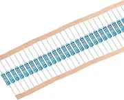 uxcell 30Pcs 0.22 Ohm Resistor, 2W 1% Tolerance Metal Film Resistors, Lead, 5 Bands for DIY Electronic Projects and Experiments