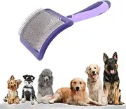 Dog Brush for Poodles,Grooming Brush for Dematting, and Detangle,Dog Brush for Poodles,German Shepherd Hair,Pitbulls,Yorkies,Labrador Retriever Grooming and Bathing