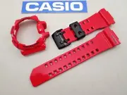 Genuine Casio G-Shock G'Mix Bluetooth GBA-400-4A watch band & bezel set red