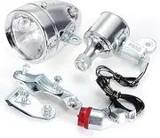 Daseeme Cycling Dynamo Powered Headlight and Tail Light Light Set