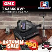 GME TX3350UVP 5 Watt Super Compact UHF CB Radio - Value Pack