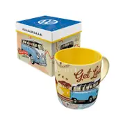 Nostalgic-Art Mug and Gift Box Set Volkswagen Bulli Let's Get Lost