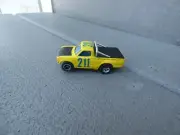 AFX AURORA YELLOW Datsun Baja PICKUP TRUCK HO SLOT CAR NOS LIKE TYCO