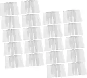 ERINGOGO Reusable 20pcs Hardcover Book Covers Book Sleeves for Waterproof Protection Versatile for