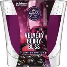 NEW (3 Pack) Glade Candle Limited Edition Velvety Berry Bliss 3.4 oz each