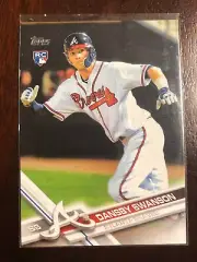 2017 Topps Chrome Refractor Dansby Swanson RC
