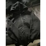 NOAH SPLIT HOODIE WTAPS BLACK SUPREME 黑L