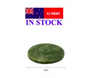 Round Jade Stone Eyelash Extension Glue Adhesive Pallet Pad Stand Holder Unique