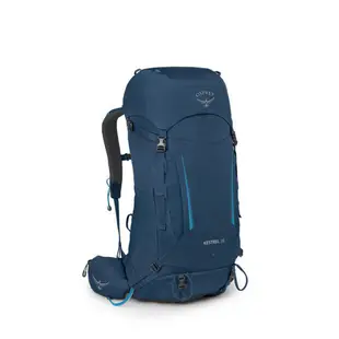 【Osprey 美國】Kestrel 38 盆景綠 阿特拉斯藍 S/M 2023新款 專業登山背包 男款後背包 百岳背包