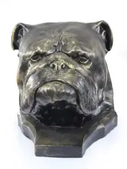 Bulldog, English Bulldog, British Bulldog I - dog bust, large dog head for the g